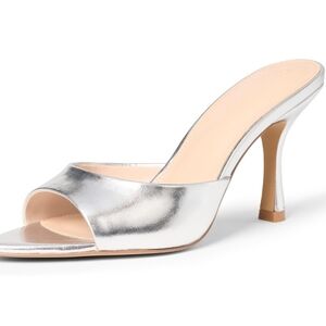 Chic Silver Women's Heels
